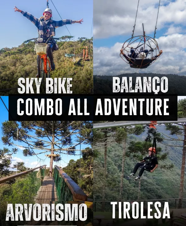 Combos - COMBO ALL ADVENTURE 2 PESSOAS