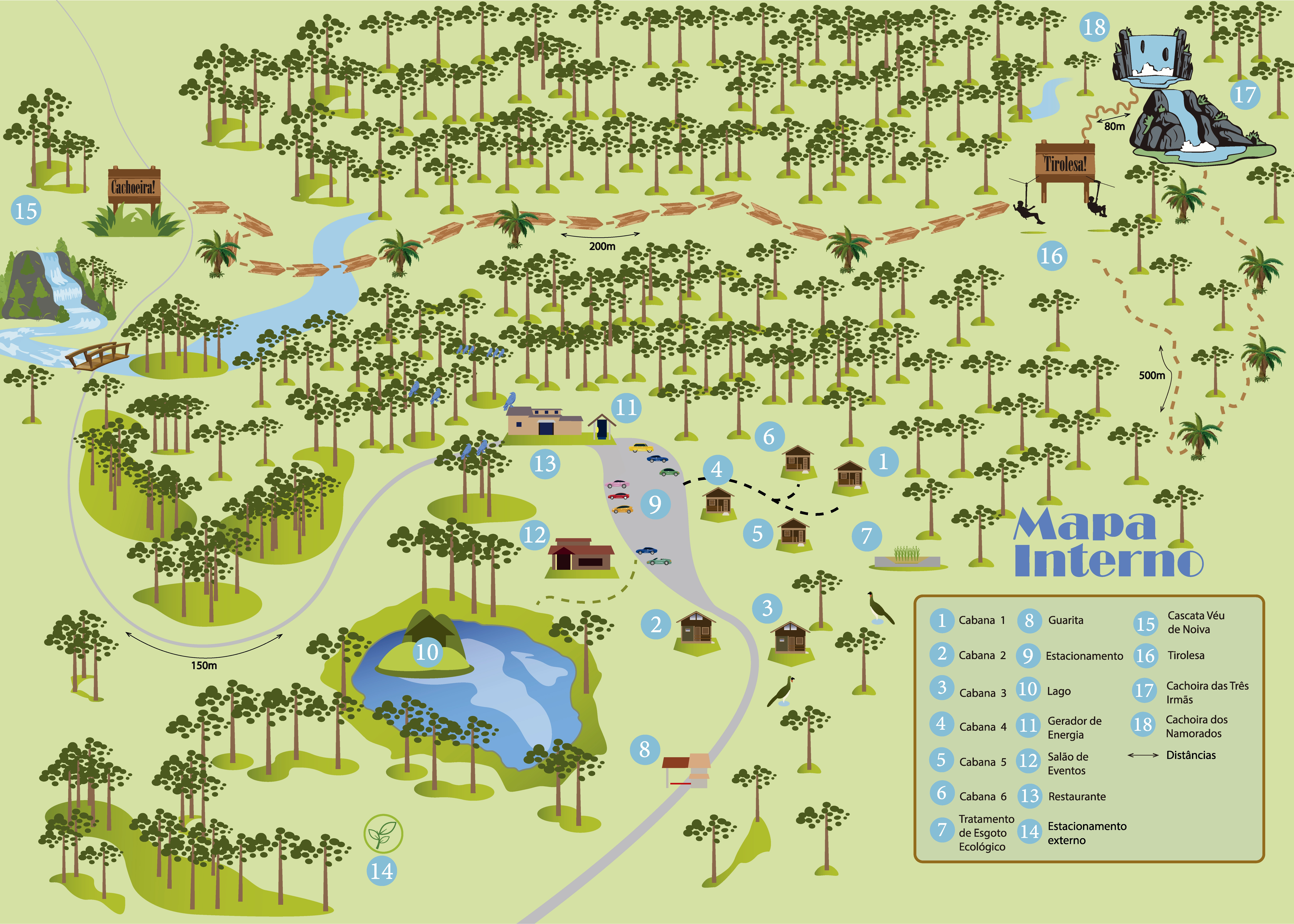 Ecoparque Casca Véu de Noiva